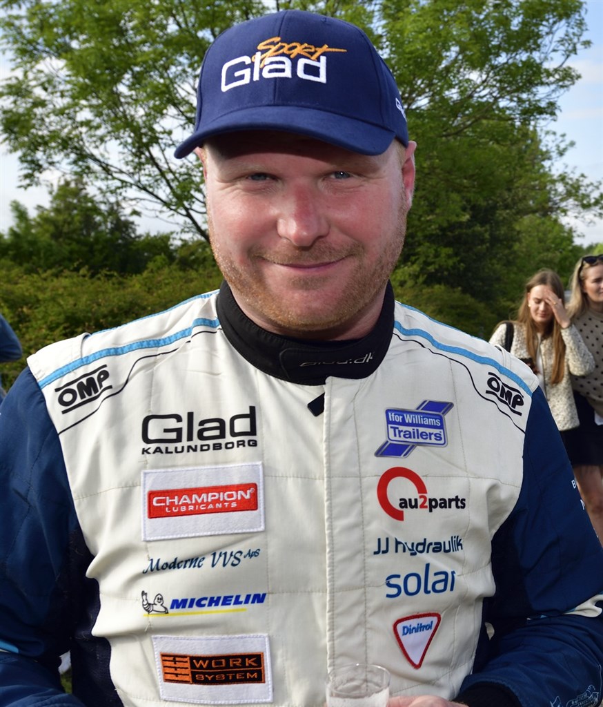 Kenneth Madsen vinder Rallykørerpokalen for tredje gang.
(Foto: Michael Eisenberg)